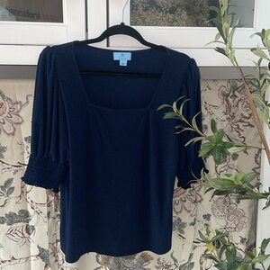 Navy top